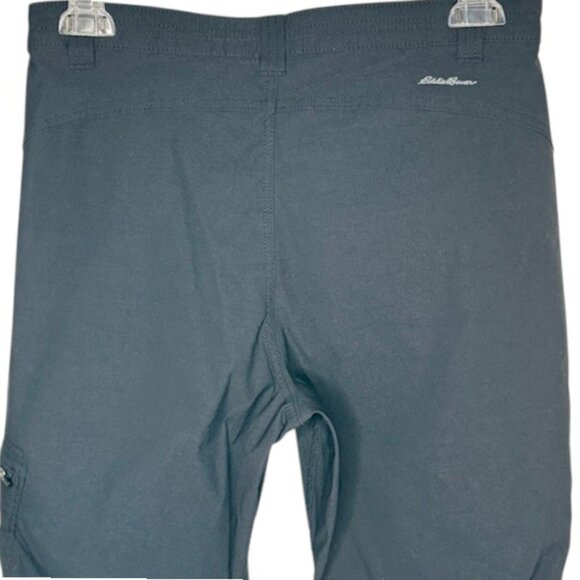 Eddie Bauer Rainier Cinchable Length Capris - Black - 10 - Picture 6 of 10